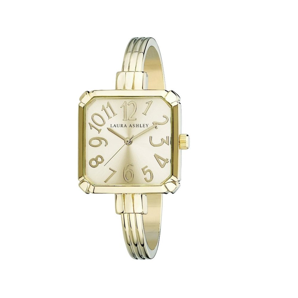 Laura Ashley Women's LA31024YG Laura Ashley Analog Display Japanese Quartz Gold